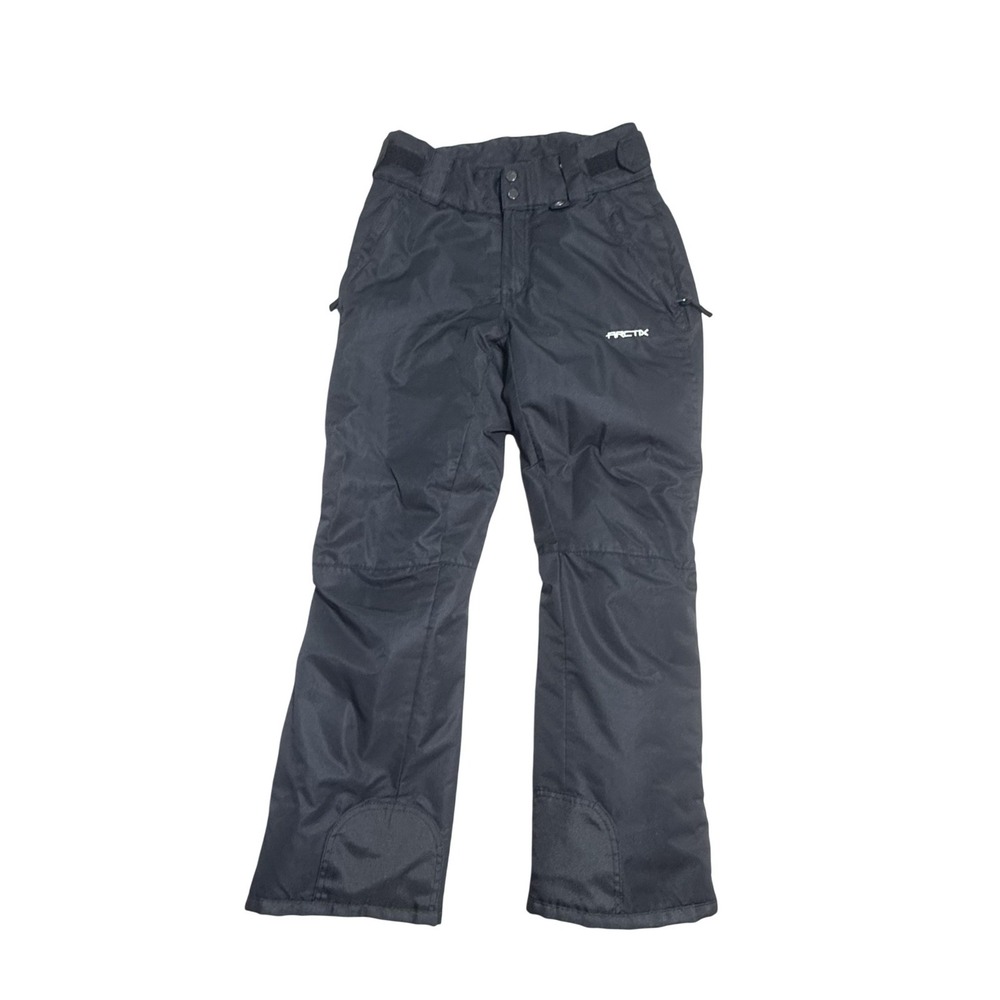 Arctix Snow Pants Womens Small Black Insulated Adjustable Waist Ski Snowboard